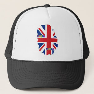Casquette J'aime l'UK Art Print