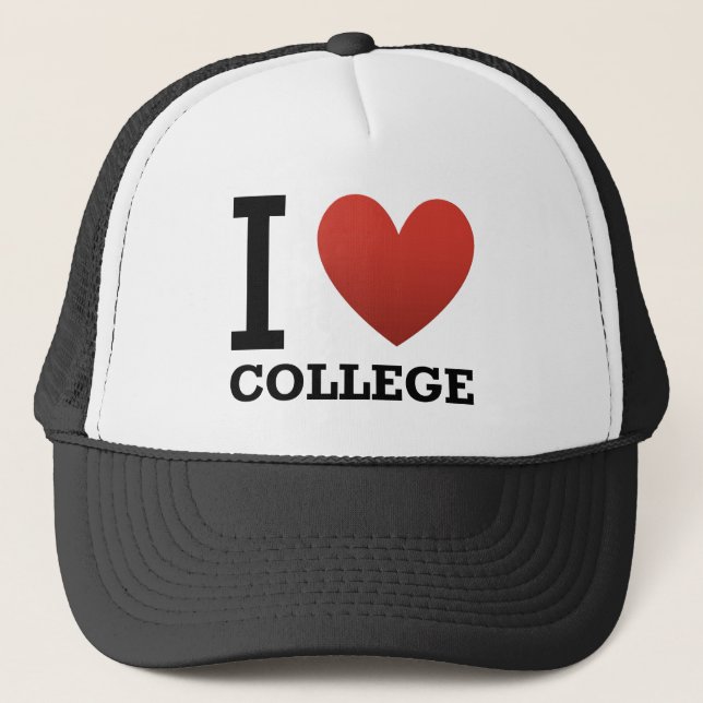 Casquette J'aime l'université (Devant)