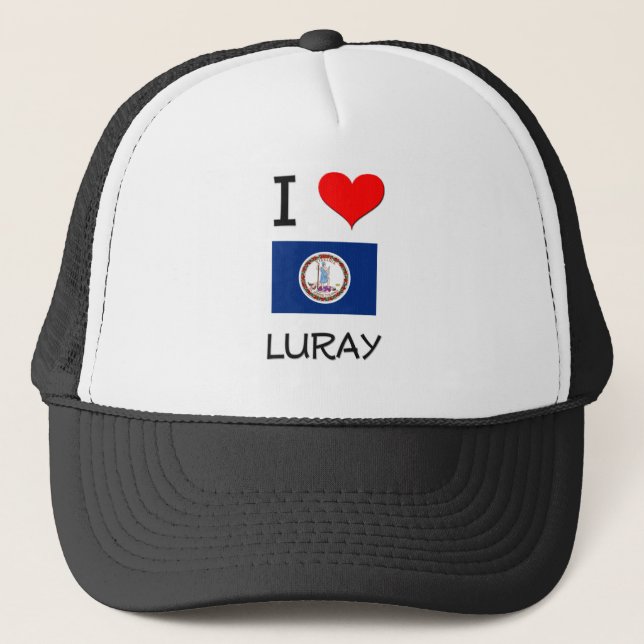 Casquette J'aime Luray la Virginie (Devant)