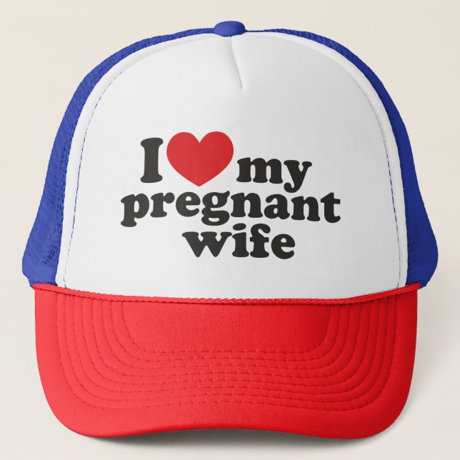 Casquette J'Aime Ma Femme Enceinte (Devant)