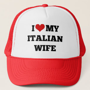 Casquette J'aime ma femme italienne