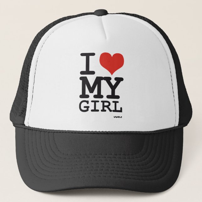 Casquette j'aime ma fille (Devant)