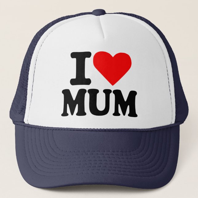 Casquette J'aime ma mère (Devant)