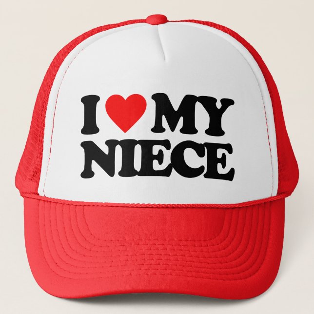CASQUETTE J'AIME MA NIÈCE (Devant)