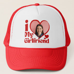 Casquette J'aime ma petite amie personnalisé