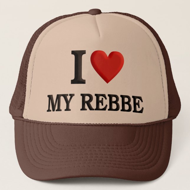 Casquette J'aime ma Rebbe (Devant)