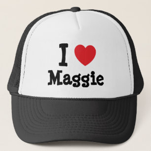 Casquette J'aime Maggie coeur T-shirt