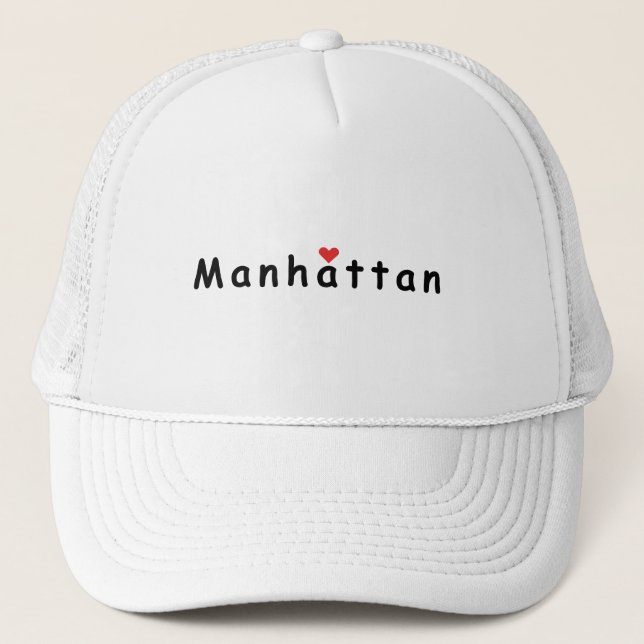Casquette J'aime Manhattan (Devant)