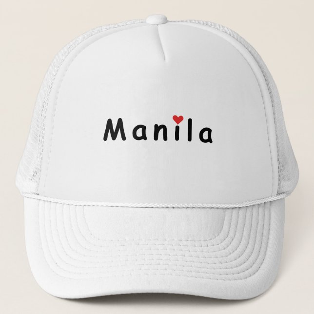 Casquette J'aime Manille (Devant)