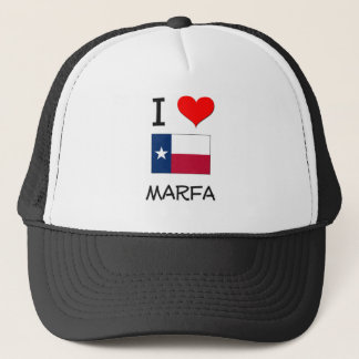 Casquette J'aime Marfa le Texas