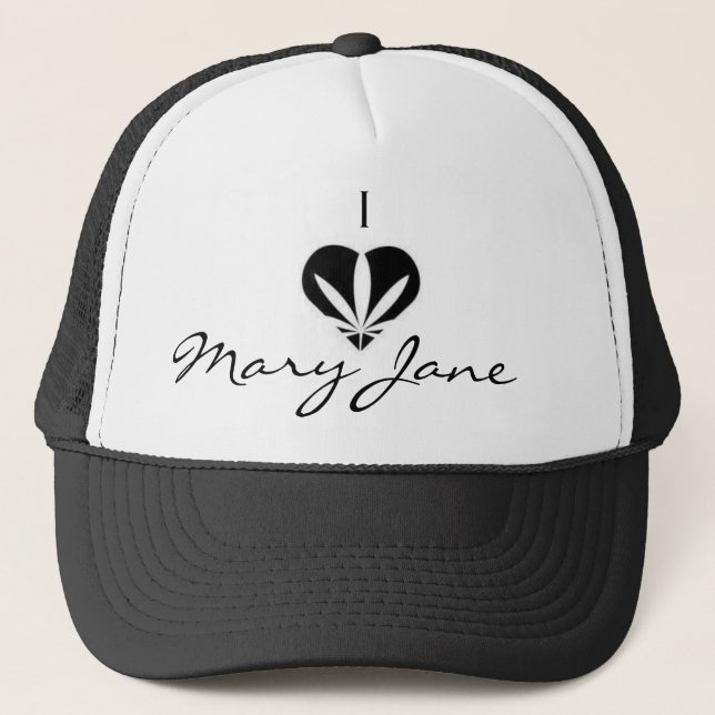 Casquette j'aime Mary Jane (Devant)