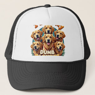Casquette J'aime mes Golden Retrievers Blondes Idiotes Vinta