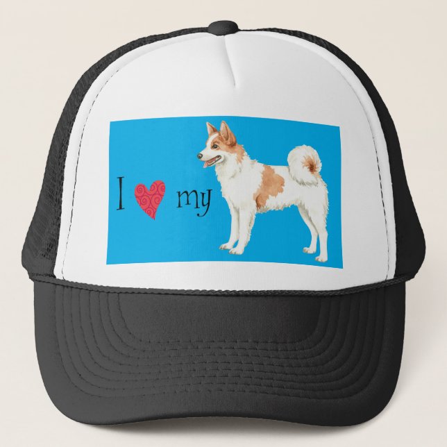 Casquette J'aime mes Norrbottenspets (Devant)