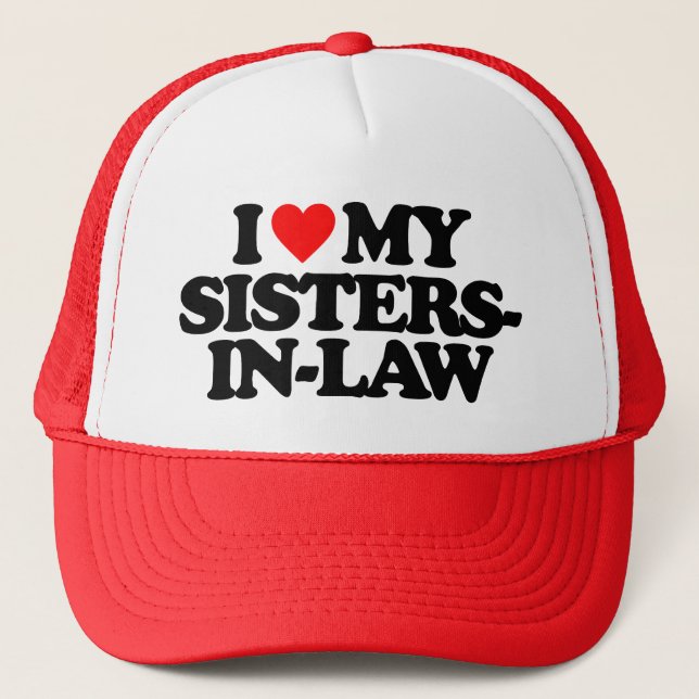 CASQUETTE J'AIME MES SOEURS-EN-DROIT (Devant)