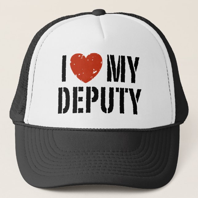 Casquette J'aime mon adjoint (Devant)