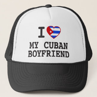 Casquette J'aime mon ami cubain avec le coeur cubain de