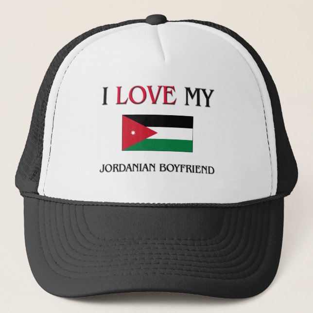 Casquette J'aime mon ami jordanien (Devant)