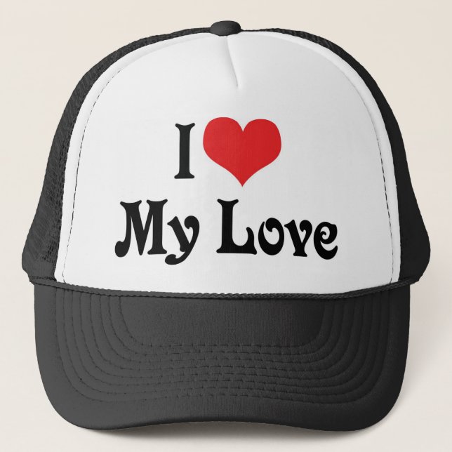 Casquette J'aime mon amour (Devant)