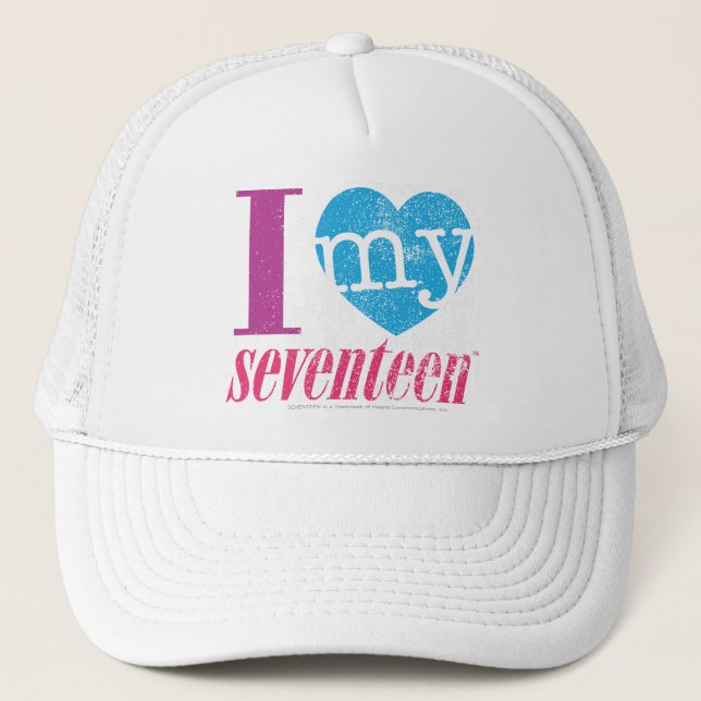 Casquette J'aime mon Aqua 17 (Devant)