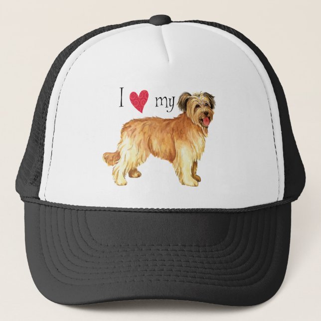 Casquette J'aime mon berger des Pyrénées (Devant)
