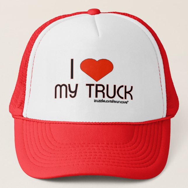Casquette J'aime mon camion (Devant)