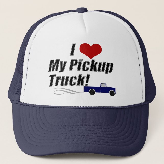 Casquette J'Aime Mon Camion De Récupération, Chapeau De Cami (Devant)