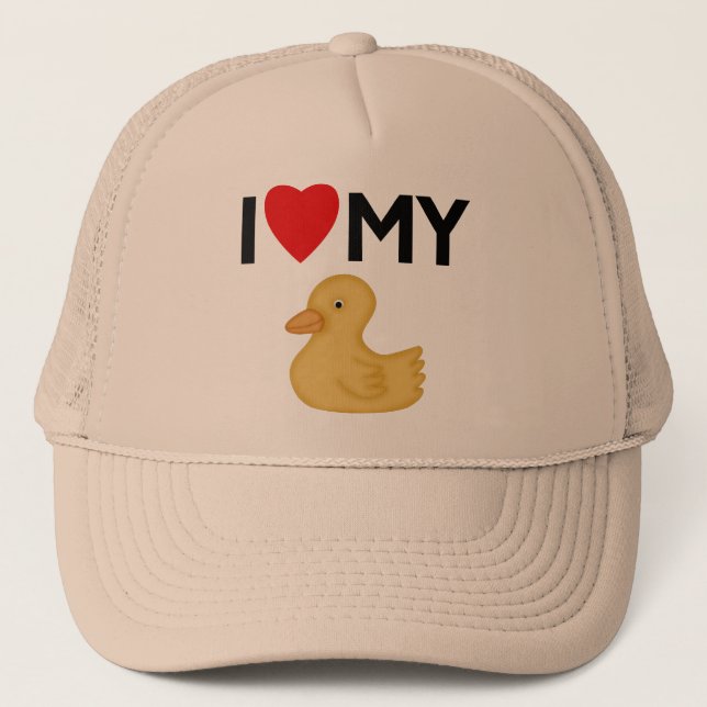Casquette J'Aime Mon Caoutchouc En Caoutchouc (Devant)