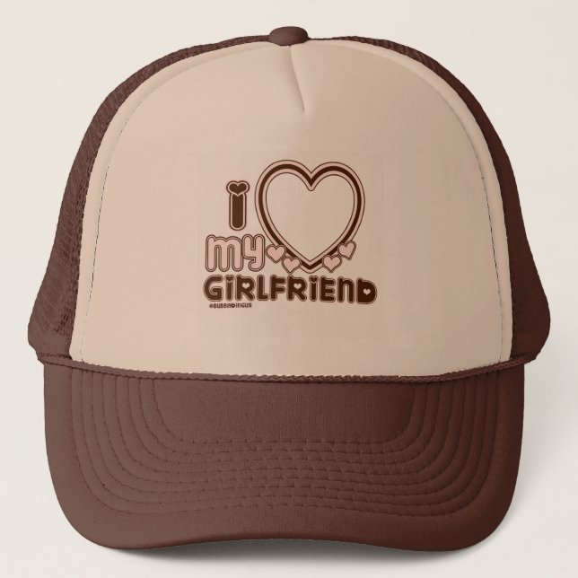 Casquette J'Aime Mon Chapeau De Camionnette D'AMIE (Devant)