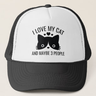 Casquette J'Aime Mon Chat