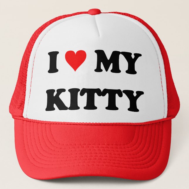 Casquette J'aime mon chaton (Devant)