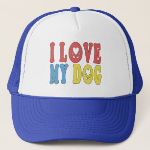 Casquette j'aime mon chien