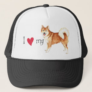Casquette J'aime mon chien de berger islandais