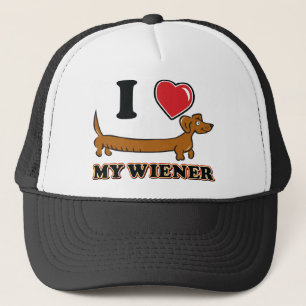 Casquette J'aime mon Dachshund Wiener