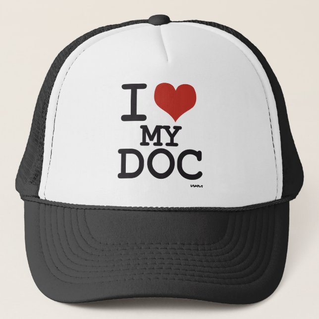 Casquette J'aime mon Doc. - docteur (Devant)