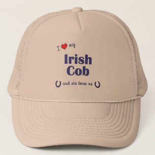 Casquette J'aime mon épi irlandais (le cheval femelle)