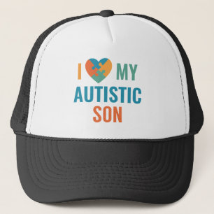Casquette J'Aime Mon Fils Autiste