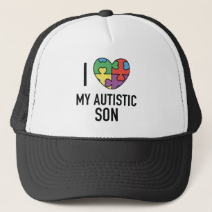 Casquette J'Aime Mon Fils Autiste