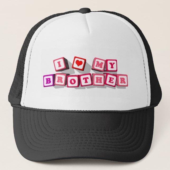 CASQUETTE J'AIME MON FRÈRE (Devant)