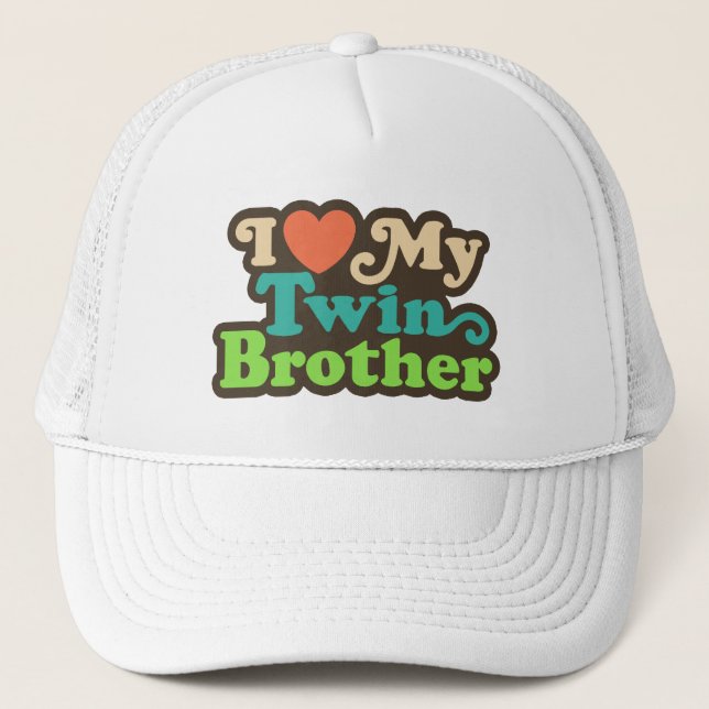 Casquette J'Aime Mon Frère Twin (Devant)