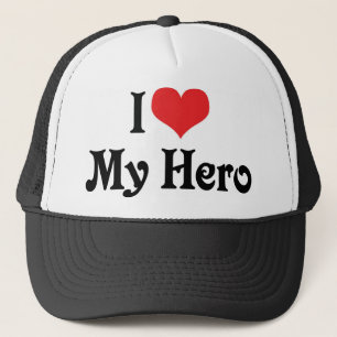 Casquette J'aime mon héros