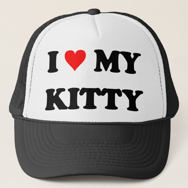Casquette J'Aime Mon Kitty (Devant)
