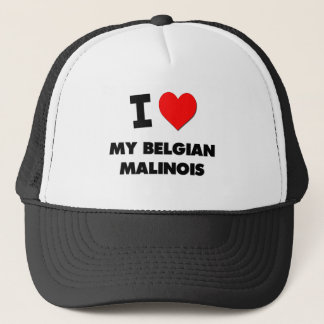 Casquette J'aime mon Malinois belge