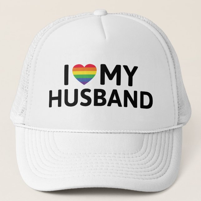 Casquette J'aime mon mari (Devant)