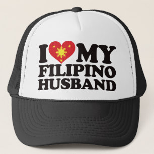 Casquette J'aime mon mari philippin