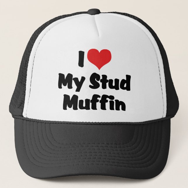 Casquette J'Aime Mon Muffin Stud (Devant)