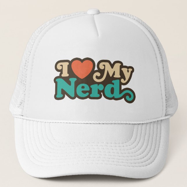 Casquette J'aime mon Nerd (Devant)