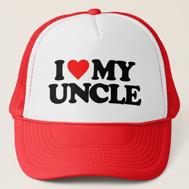 CASQUETTE J'AIME MON ONCLE (Devant)