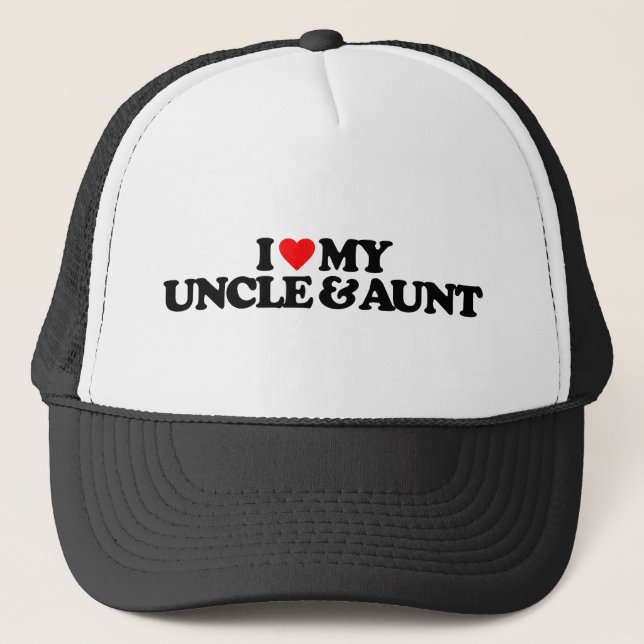 CASQUETTE J'AIME MON ONCLE ET MA CHANCE (Devant)
