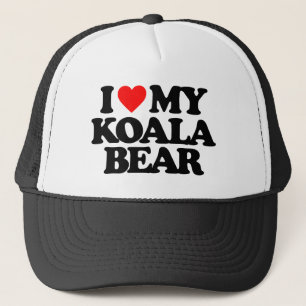 CASQUETTE J'AIME MON OURS DE KOALA