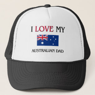 Casquette J'aime mon papa australien